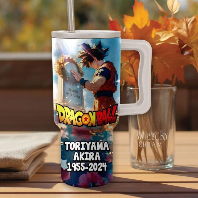 Dragon Ball Z Cartoon Custom Stanley Quencher 40Oz Stainless Steel - Image 2