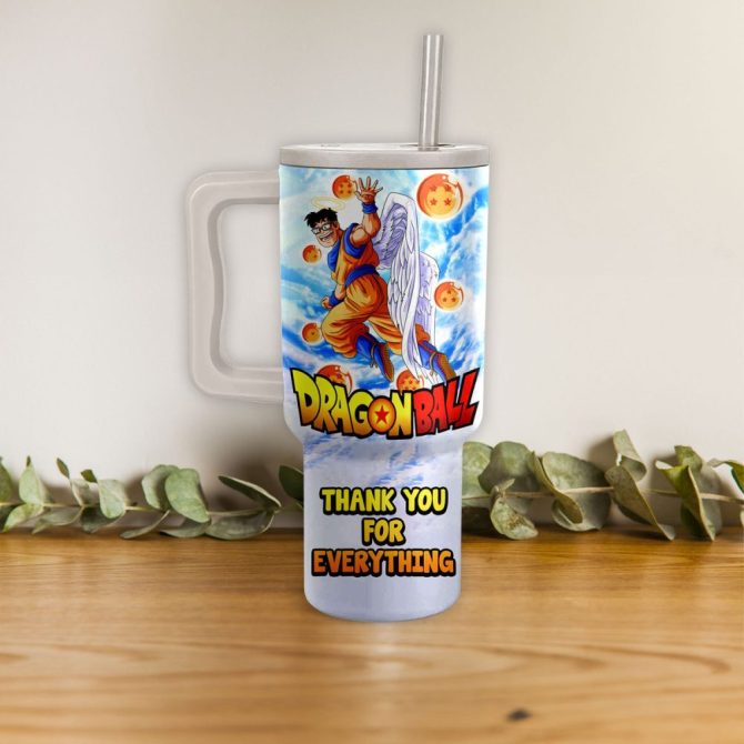 Dragon Ball Z Cartoon Custom Stanley Quencher 40Oz Stainless Steel - Image 3