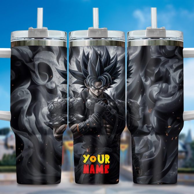 Dragon Ball Z Movies Custom Stanley Quencher 40Oz Stainless Steel Tumbler With Handle
