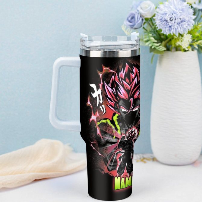 Dragon Ball Z Movies Custom Stanley Quencher 40Oz Stainless Steel Tumbler With Handle - Image 3