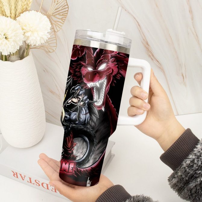 Dragon Ball Z Movies Custom Stanley Quencher 40Oz Stainless Steel Tumbler With Handle - Image 4