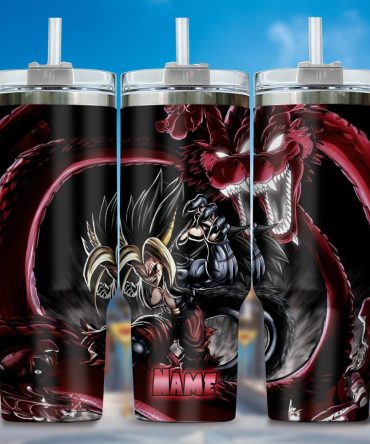 Dragon Ball Z Movies Custom Stanley Quencher 40Oz Stainless Steel Tumbler With Handle