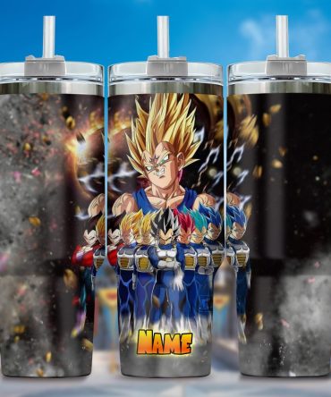 Dragon Ball Z Movies Custom Stanley Quencher 40Oz Stainless Steel Tumbler With Handle