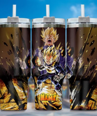 Dragon Ball Z Movies Custom Stanley Quencher 40Oz Stainless Steel Tumbler With Handle
