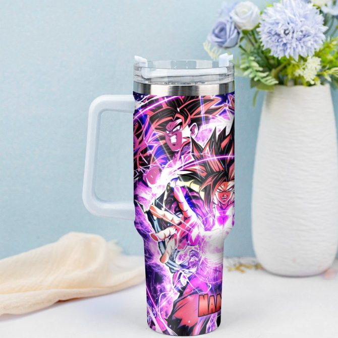 Dragon Ball Z Movies Custom Stanley Quencher 40Oz Stainless Steel Tumbler With Handle - Image 3