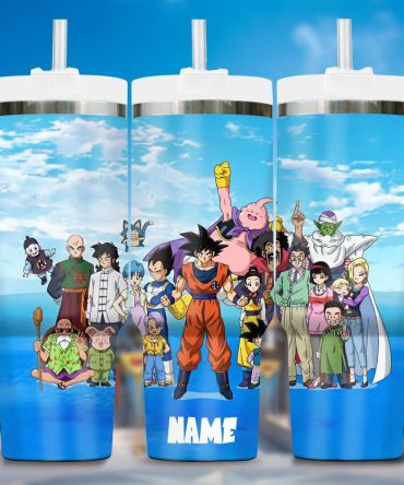Dragon Ball Z Movies Custom Stanley Quencher 40Oz Stainless Steel Tumbler With Handle