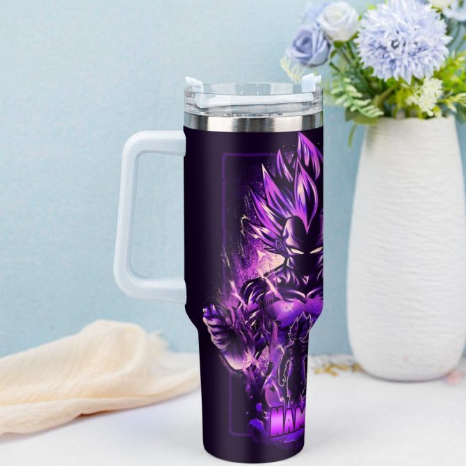 Dragon Ball Z Movies Custom Stanley Quencher 40Oz Stainless Steel Tumbler With Handle - Image 4