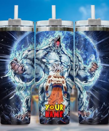 Dragon Ball Z Movies Custom Stanley Quencher 40Oz Stainless Steel Tumbler With Handle