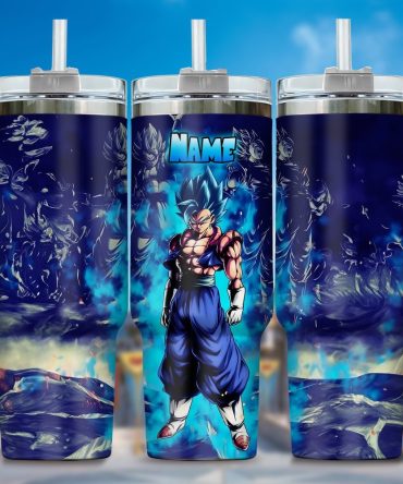 Dragon Ball Z Movies Custom Stanley Quencher 40Oz Stainless Steel Tumbler With Handle