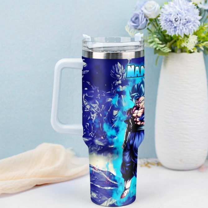Dragon Ball Z Movies Custom Stanley Quencher 40Oz Stainless Steel Tumbler With Handle - Image 4