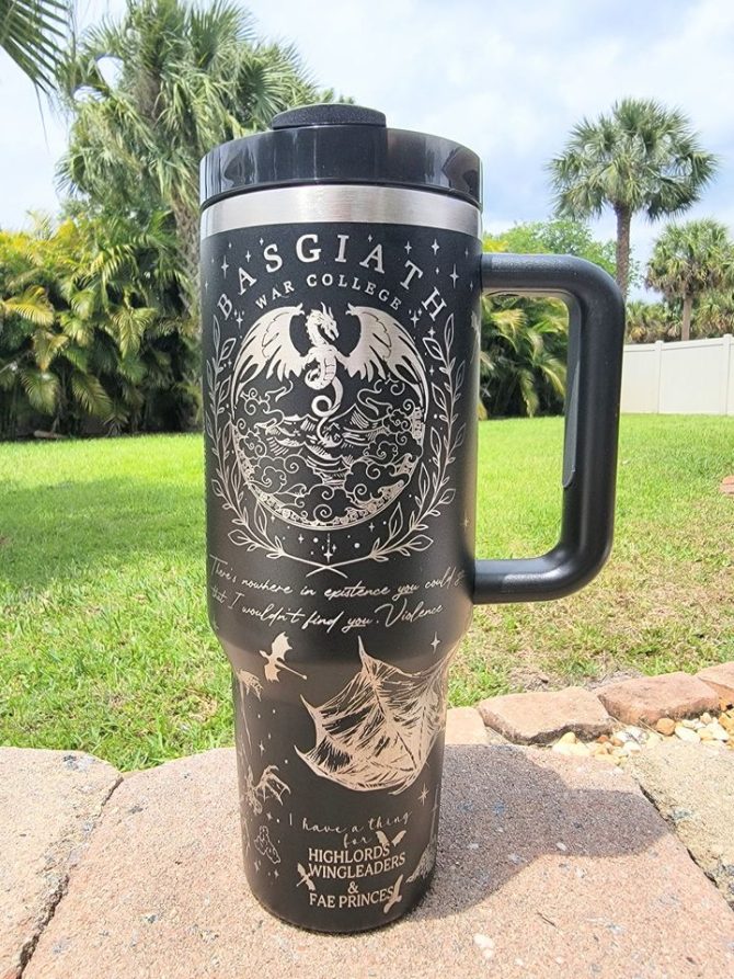Dragon Rider Custom Stanley Quencher 40Oz Stainless Steel Tumbler - Image 3