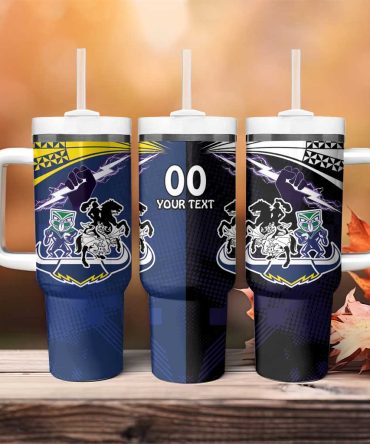 Dragons-Cowboys Combine Storm-Warriors Sport Style Version Custom Stanley Quencher 40Oz Stainless Steel Tumbler With Handle