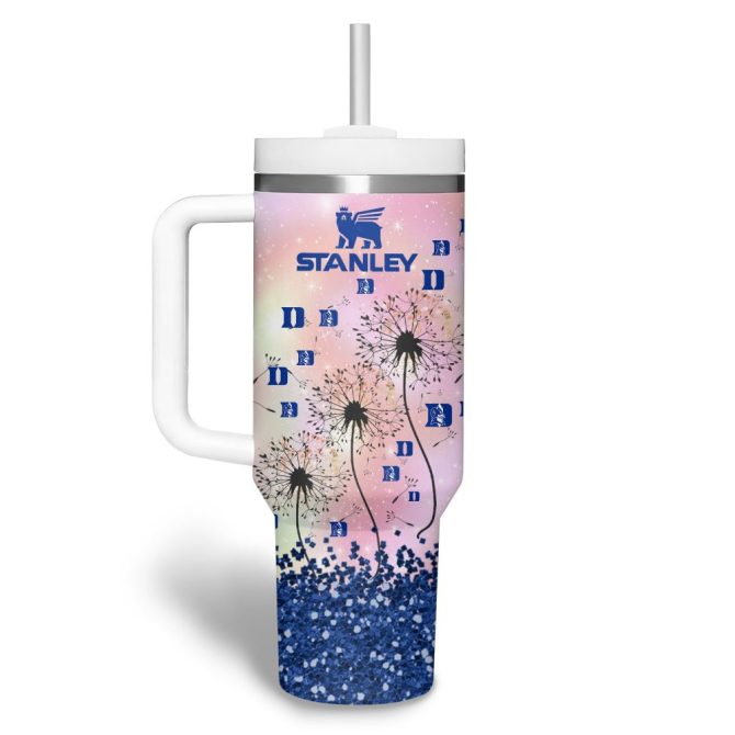 Duke Blue Devils Ncaa Sports Custom Stanley Quencher 40Oz Stainless Steel Tumbler With Handle - Image 2