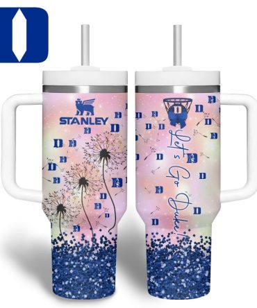 Duke Blue Devils Ncaa Sports Custom Stanley Quencher 40Oz Stainless Steel Tumbler With Handle