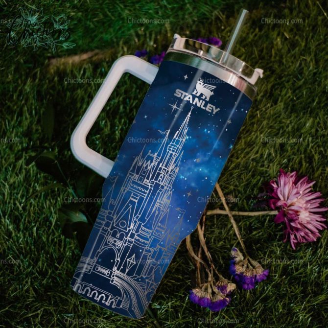 Eeyore Cartoon Custom Stanley Quencher 40Oz Stainless Steel Tumbler - Image 5