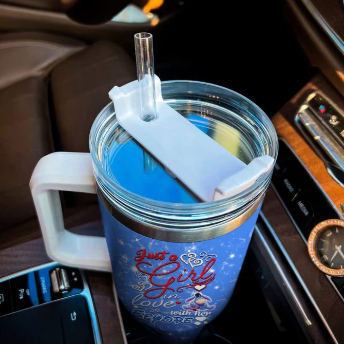 Eeyore Winnie The Pooh Cartoon Custom Stanley Quencher 40Oz Stainless Steel Tumbler With Handle - Image 4