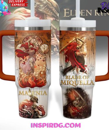 Elden Ring Games Custom Stanley Quencher 40Oz Stainless Steel Tumbler