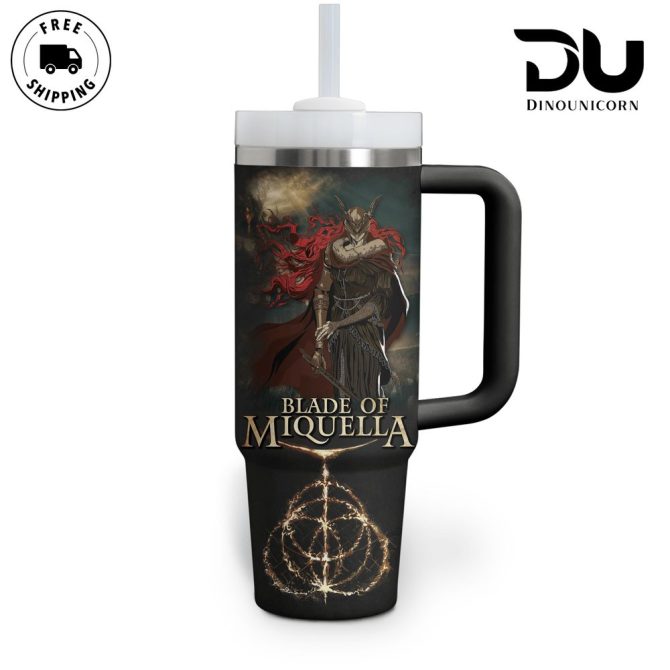 Elden Ring Games Custom Stanley Quencher 40Oz Stainless Steel Tumbler With Handle - Image 2