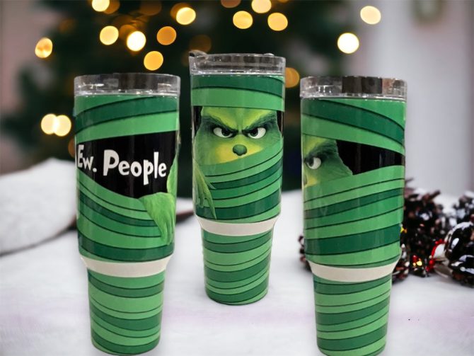 Ew.People Custom Stanley Quencher 40Oz Stainless Steel Tumbler