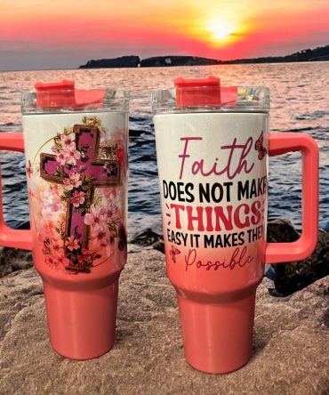 Faith Custom Stanley Quencher 40Oz Stainless Steel Tumbler