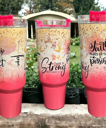 Faith Possible Custom Stanley Quencher 40Oz Stainless Steel Tumbler