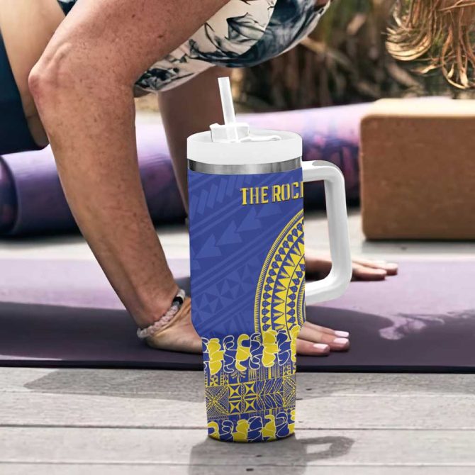 Fakaalofa Lahi Atu Niue Siapo With Puakenikeni Custom Stanley Quencher 40Oz Stainless Steel Tumbler With Handle - Image 6