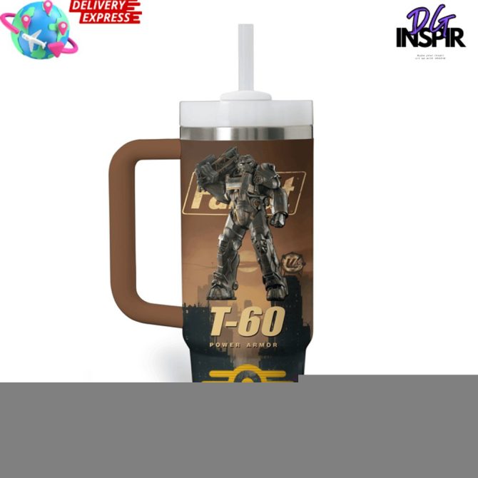 Fallout Games Custom Stanley Quencher 40Oz Stainless Steel Tumbler - Image 4