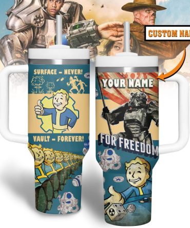 Fallout Games Custom Stanley Quencher 40Oz Stainless Steel Tumbler