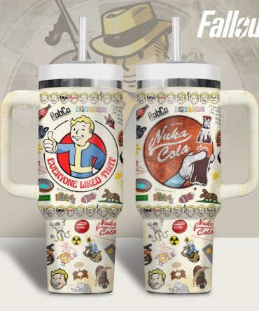 Fallout Games Custom Stanley Quencher 40Oz Stainless Steel Tumbler