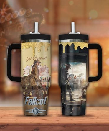 Fallout Games Custom Stanley Quencher 40Oz Stainless Steel Tumbler