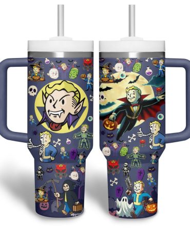 Fallout Games Custom Stanley Quencher 40Oz Stainless Steel Tumbler