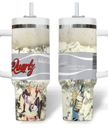 Fallout Games Custom Stanley Quencher 40Oz Stainless Steel Tumbler With Handle