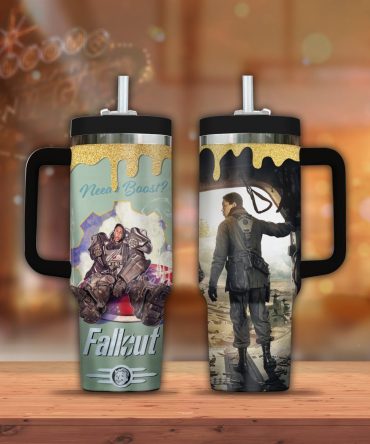 Fallout Tv Series Custom Stanley Quencher 40Oz Stainless Steel