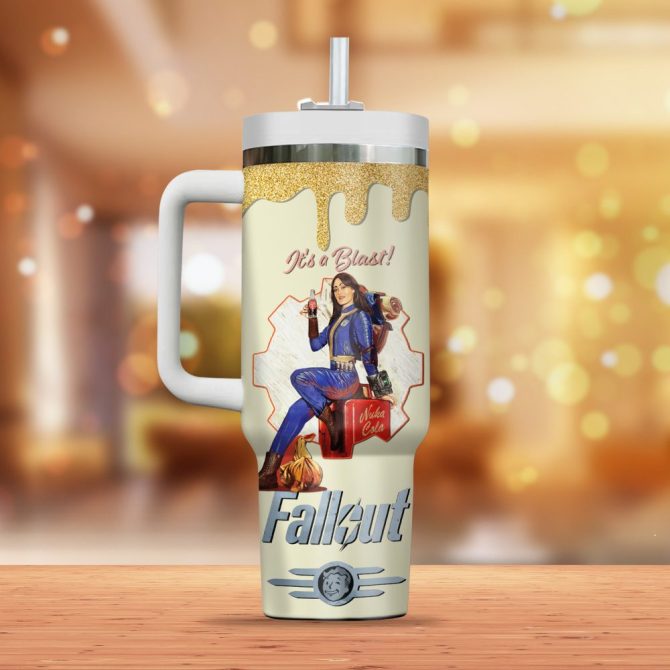Fallout Tv Series Custom Stanley Quencher 40Oz Stainless Steel - Image 2
