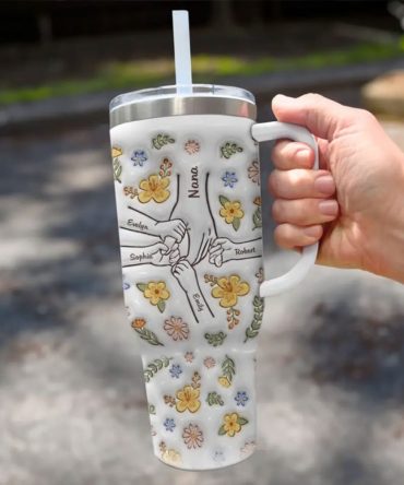 Family Custom Stanley Quencher 40Oz Stainless Steel Tumbler