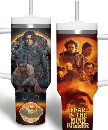 Fear Is The Mind Killer Movies Custom Stanley Quencher 40Oz Stainless Steel Tumbler
