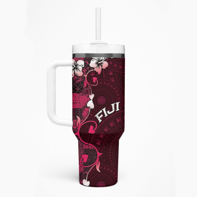 Fiji Islands Masi Custom Stanley Quencher 40Oz Stainless Steel Tumbler - Image 2