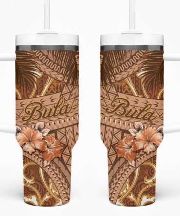 Fiji Islands Masi Custom Stanley Quencher 40Oz Stainless Steel Tumbler
