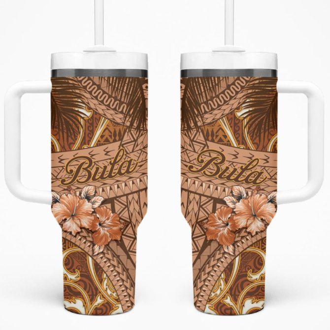 Fiji Islands Masi Custom Stanley Quencher 40Oz Stainless Steel Tumbler