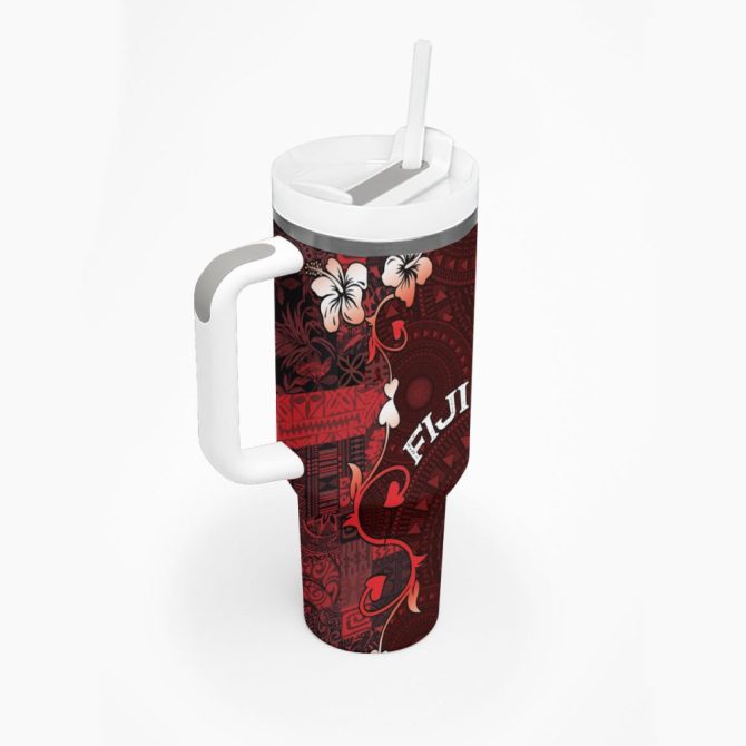 Fiji Islands Masi Custom Stanley Quencher 40Oz Stainless Steel Tumbler - Image 3