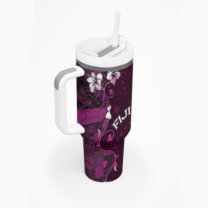 Fiji Islands Masi Custom Stanley Quencher 40Oz Stainless Steel Tumbler - Image 3