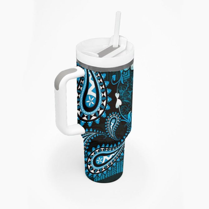 Fiji Islands Masi Custom Stanley Quencher 40Oz Stainless Steel Tumbler - Image 3