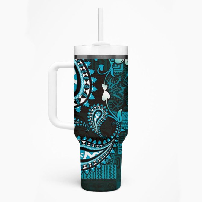Fiji Islands Masi Custom Stanley Quencher 40Oz Stainless Steel Tumbler - Image 2