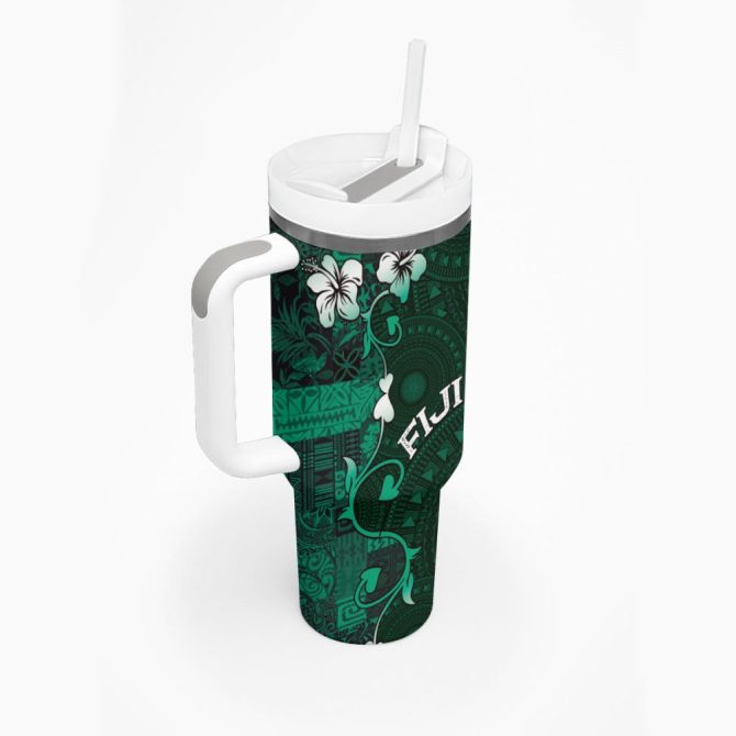 Fiji Islands Masi Custom Stanley Quencher 40Oz Stainless Steel Tumbler - Image 3