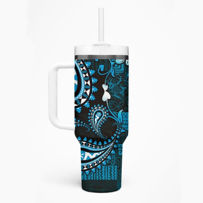 Fiji Islands Masi Custom Stanley Quencher 40Oz Stainless Steel Tumbler - Image 2