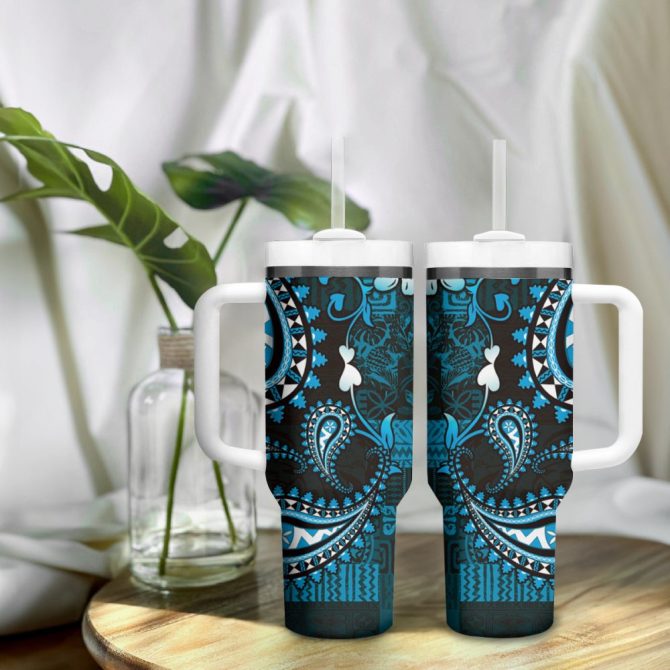 Fiji Islands Masi Custom Stanley Quencher 40Oz Stainless Steel Tumbler - Image 10