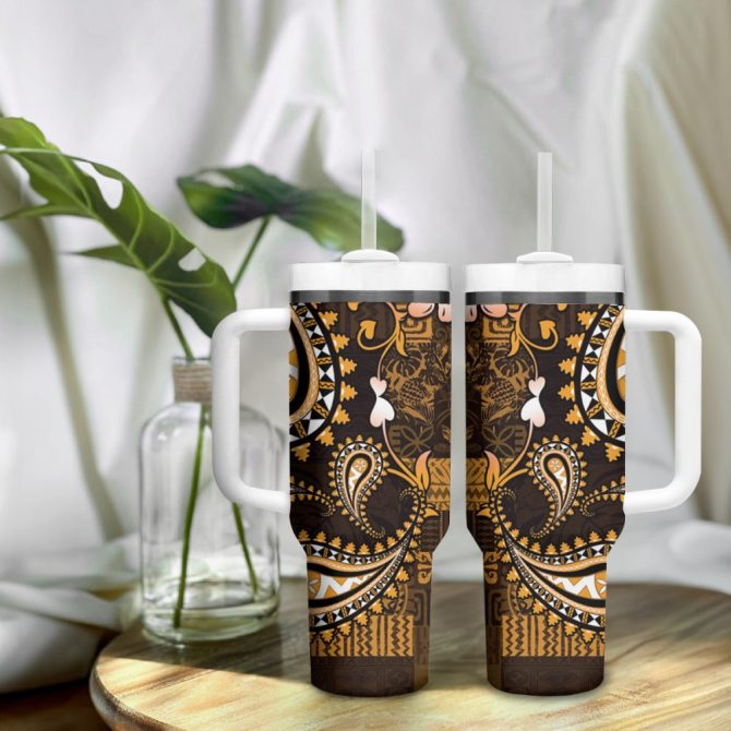 Fiji Islands Masi Custom Stanley Quencher 40Oz Stainless Steel Tumbler - Image 10
