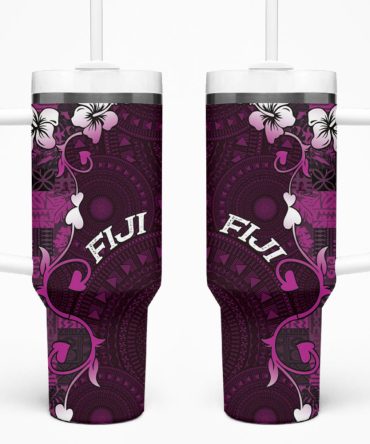Fiji Islands Masi Custom Stanley Quencher 40Oz Stainless Steel Tumbler