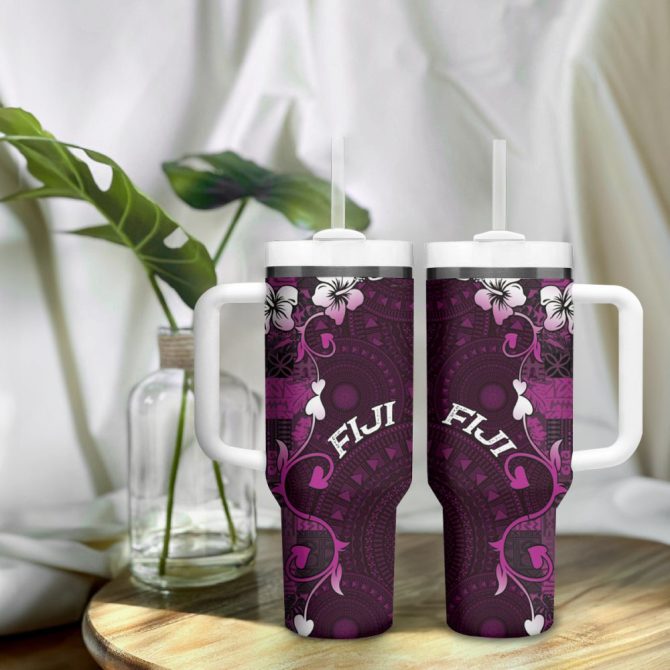 Fiji Islands Masi Custom Stanley Quencher 40Oz Stainless Steel Tumbler - Image 10