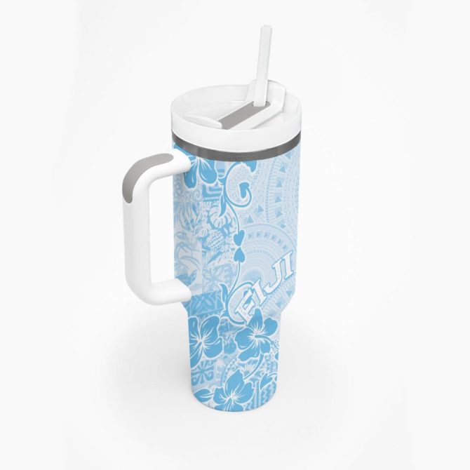 Fiji Islands Masi Custom Stanley Quencher 40Oz Stainless Steel Tumbler - Image 3